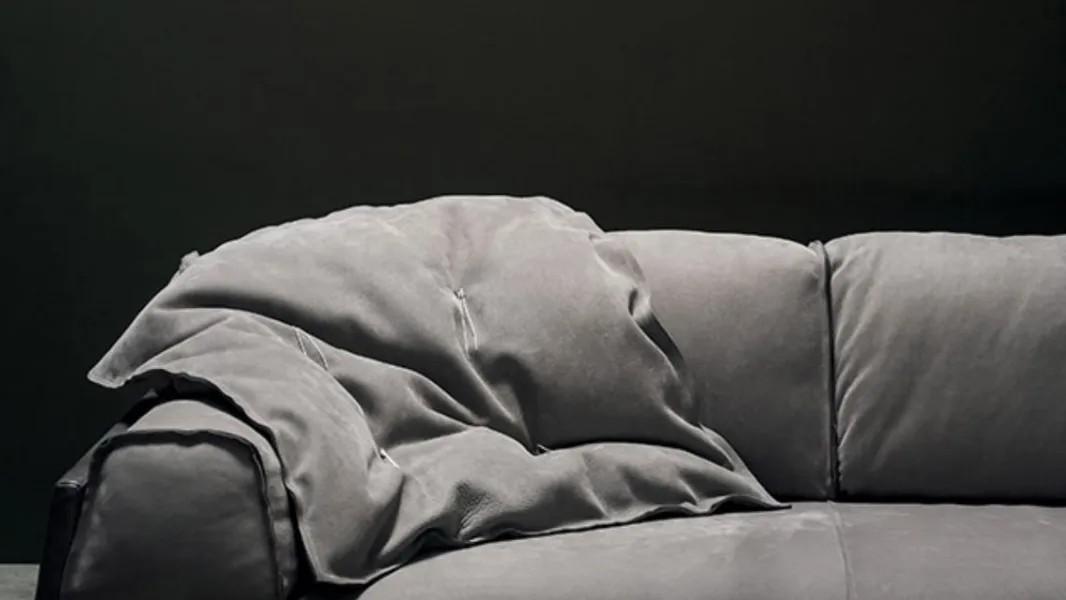 Hard leather sofa & Soft Slim Baxter