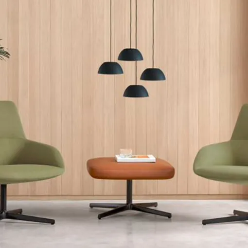 dunas lounge armchair with medium backrest