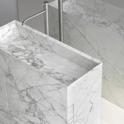 marble bathroom milldue
