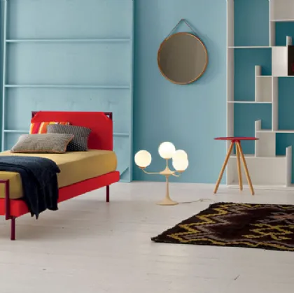 Single bed 05 Camaleo Twils with headboard