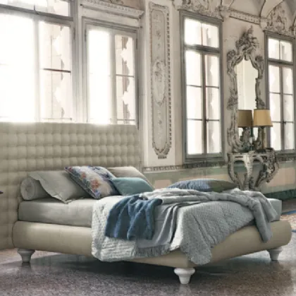 Double bed Chocolat H.28 Twils with container