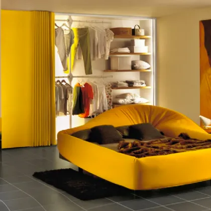 Colletto Lago double bed in fabric