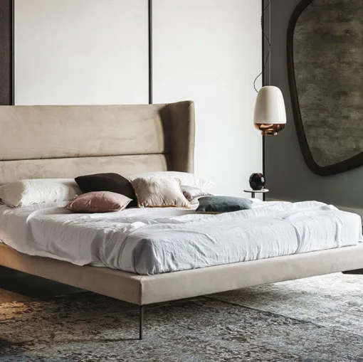 Ludovic Cattelan double bed with headboard