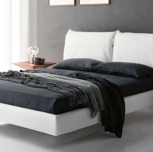 Lukas Cattelan padded double bed