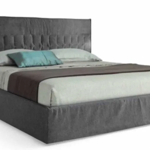 padded shingle double bed