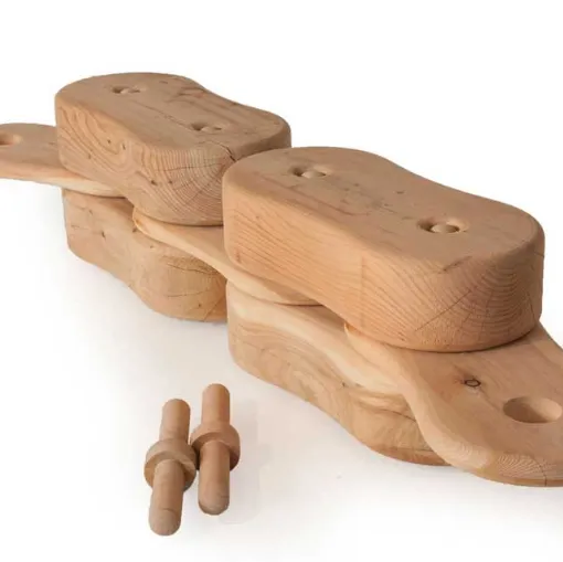 wooden bench the chain