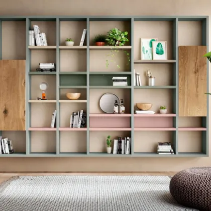 lago unstructured bookcase