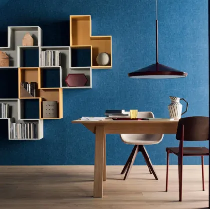 open bookcase sangiacomo matt lacquered