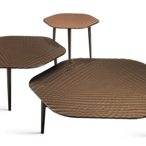 coral beach flames coffee table