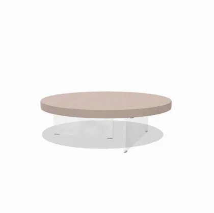 round coffee table decor