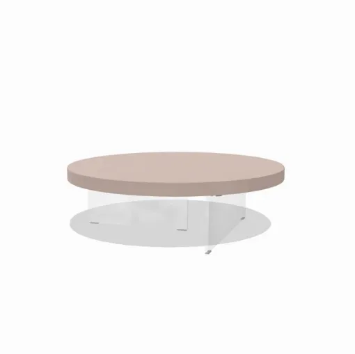 round coffee table decor