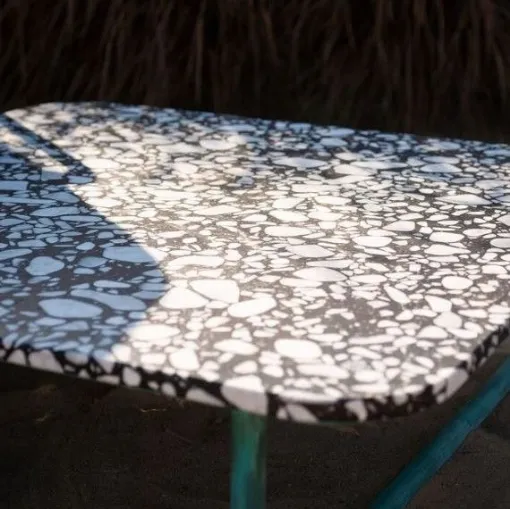 Coffee table in Palladian marble