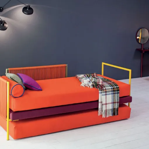 Single bed 02 Camaleo News Twils with headboard