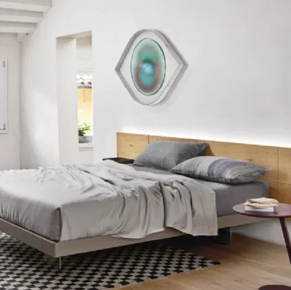 Sangiacomo wooden headboard with wood headboard