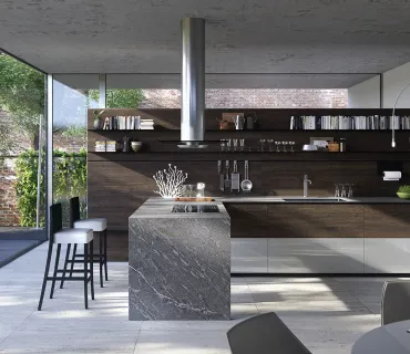 forma mentis kitchen valcucine verona wood and lacquered