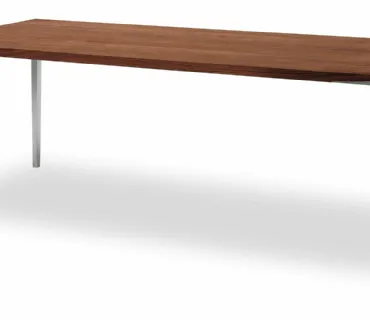 Riva 1920 wooden and aluminum table