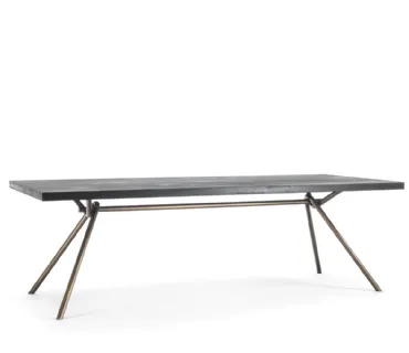 Riva 1920 wooden and iron table