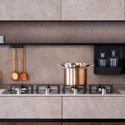 Dressup Line with back panel in Corvino Cesar oak