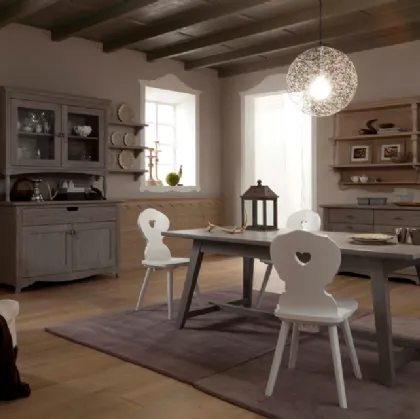 tabià shingle dining room