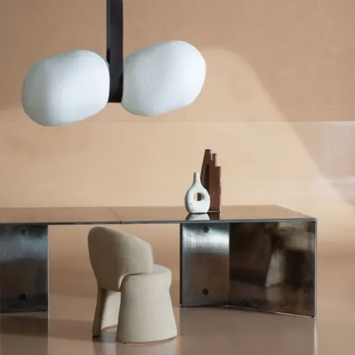 White Cloud Baxter Lamp