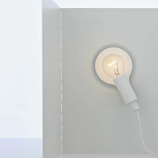 Groppi white table lamp