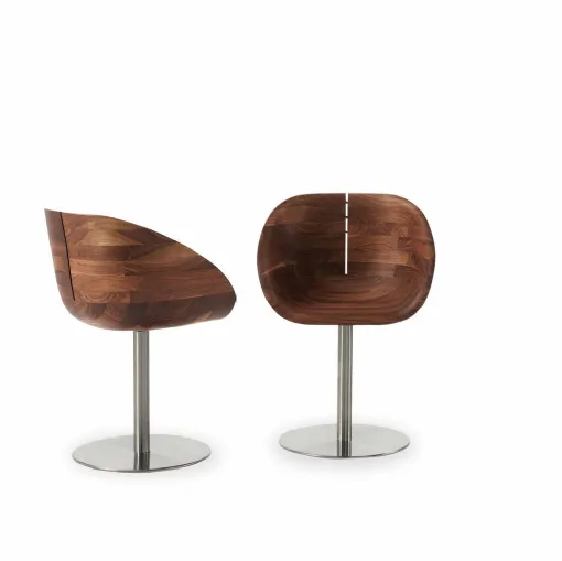Riva 1920 chair in wood and steel