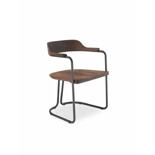 Riva 1920 chair in wood and iron