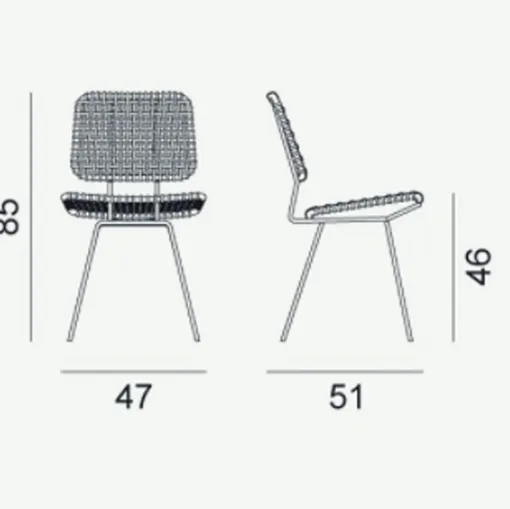 23 brick verona chair