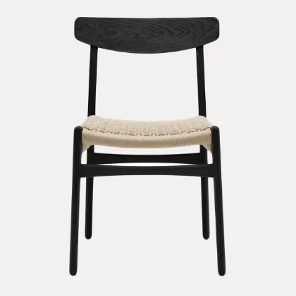 carl hansen verona chair in black oak