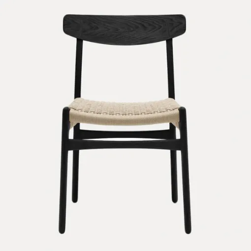 carl hansen verona chair in black oak