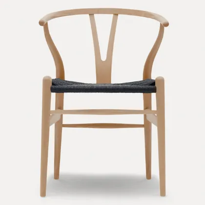 chair in beech and oil