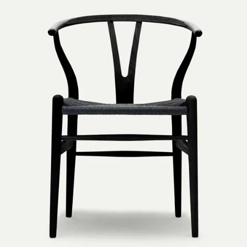 CHAIR IN BLACK ASH WOOD