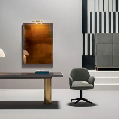 Colette leather chair by Baxter