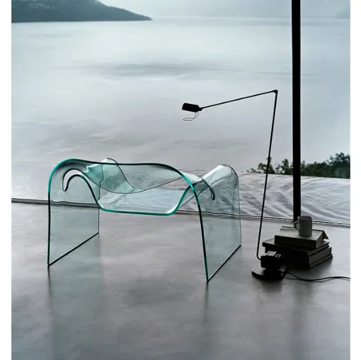 flame ghost armchair