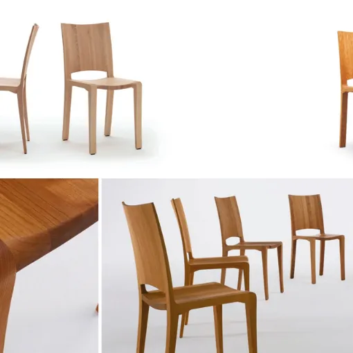 Riva 1920 solid wood chair