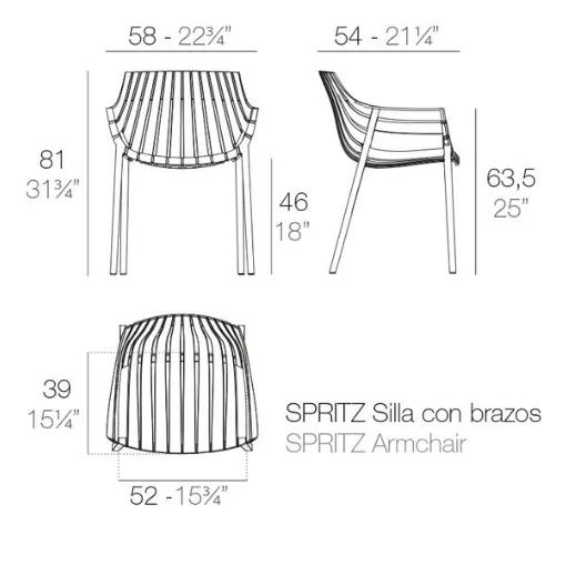 spritz armchair