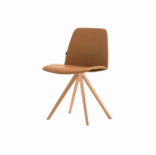 upholstered design chair incl