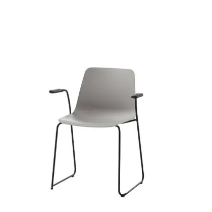 inclass sled chair and armrests