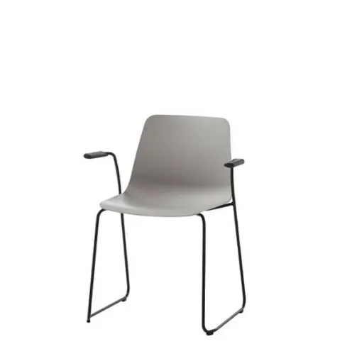 inclass sled chair and armrests