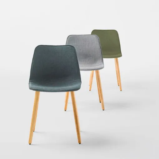 upholstered chair in class mantova