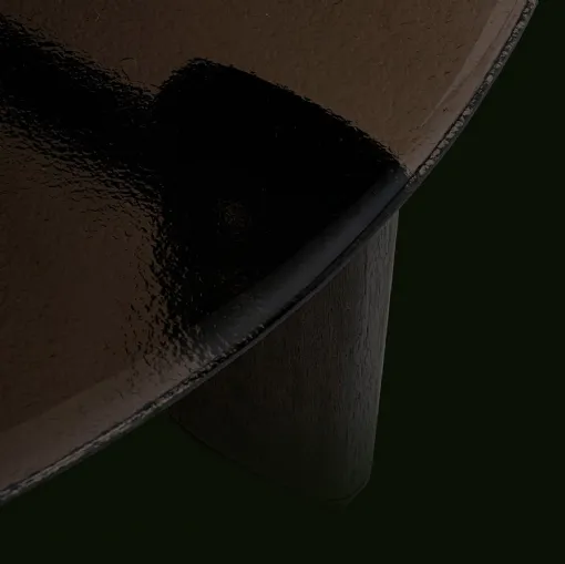 Poliform outdoor coffee table in glass