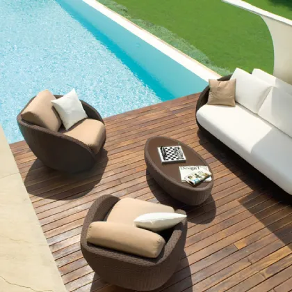 outdoor plastic armchair design brescia