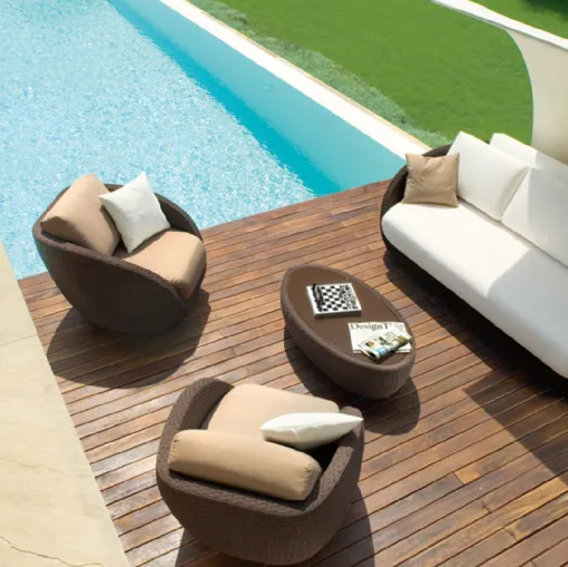 outdoor plastic armchair design brescia