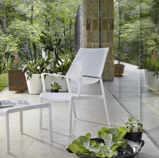 bolzano outdoor armchair in plastic