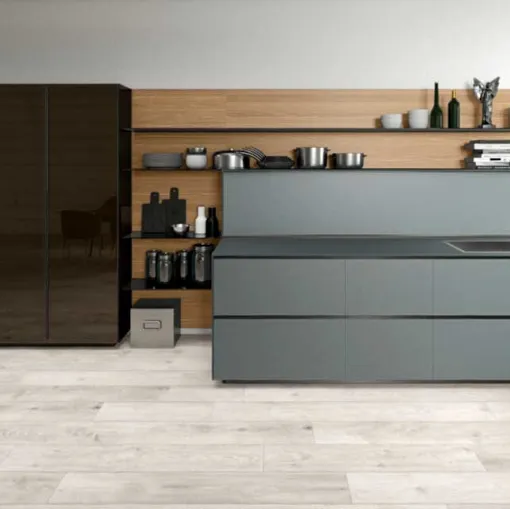 ash blue kitchen valcucine