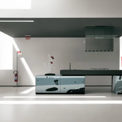 glass artematic kitchen valcucine
