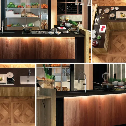 kitchen with zappalorto island