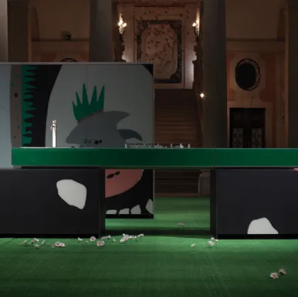 artematica in glass cow chic valcucine trento