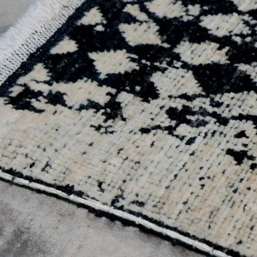 scarlet polka dot carpet