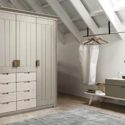 hinged door wardrobe fir shingle